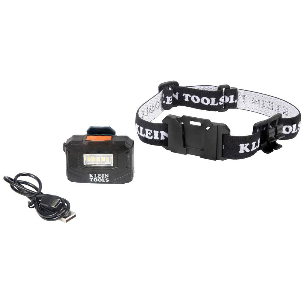 Klein Tools 56049 Rechargeable Light Array 260 Lumen LED Headlamp with Adjustable Strap