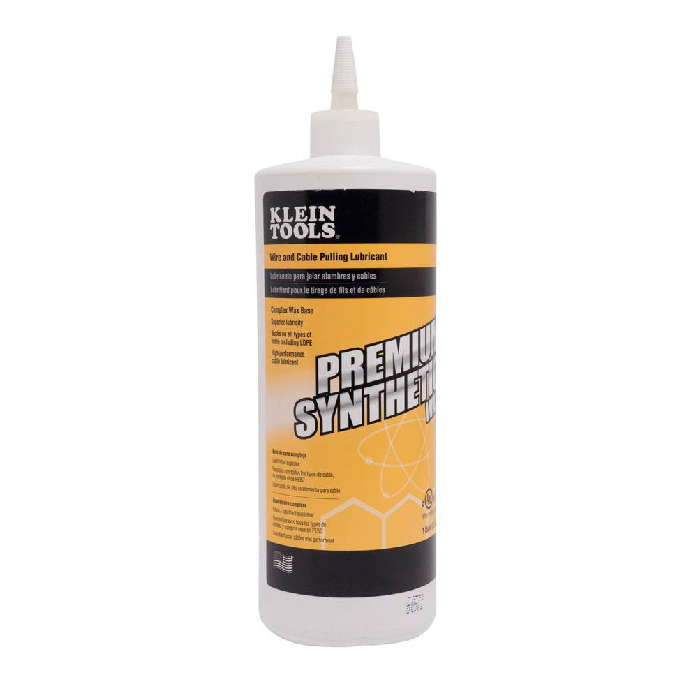 Klein Tools 56117 Premium Synthetic Wax 1 qt. Bottles - 6pk