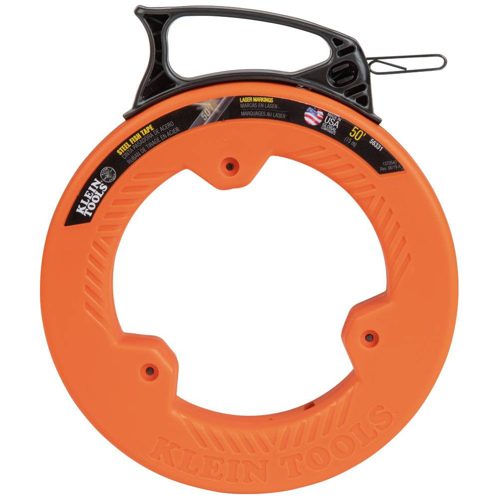 Klein Tools 56331 1/8 inch x 50' Steel Fish Tape