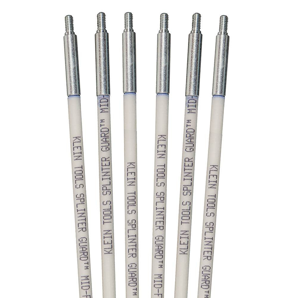 Klein Tools 56430 Splinter Guard 30' Mid-Flex Glow Rod Set