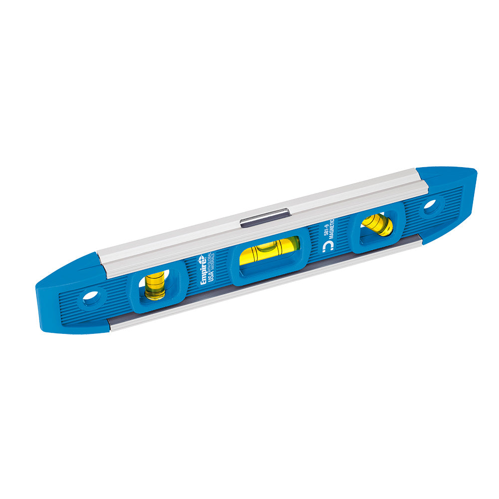 Empire 9in Magnetic Aluminum Torpedo Level