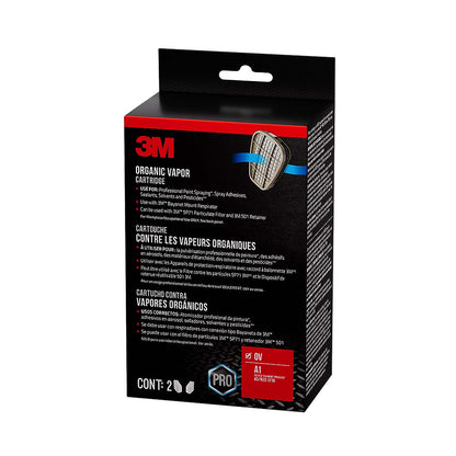 3M 6001 Organic Vapor Cartridge - 2pk