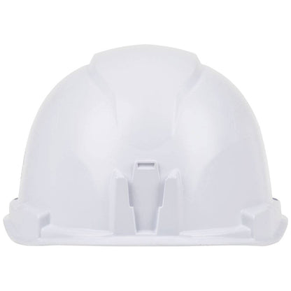 Klein Tools 60107RL White Non-Vented Cap Style Hard Hat with Rechargeable Headlamp