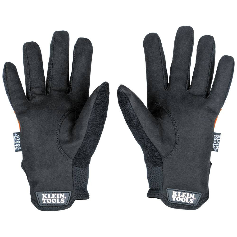 Klein Tools 60596 General-Purpose Utility Gloves - Large showing inside of the gloves