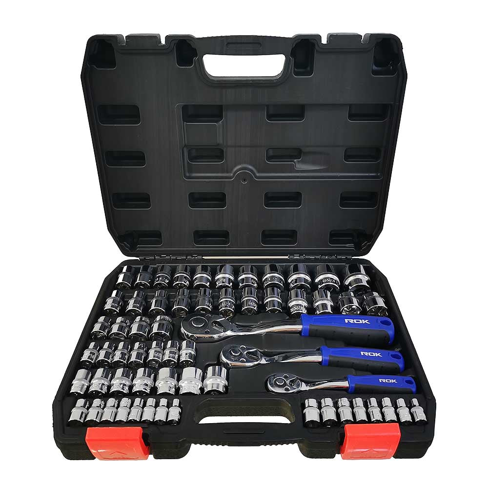 ROK 60pc SAE/Metric Socket Set