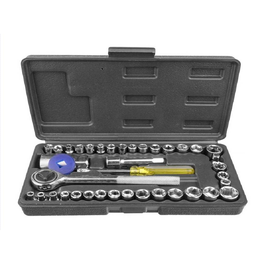 ROK 63120 40pc. Socket Set showing on packaging