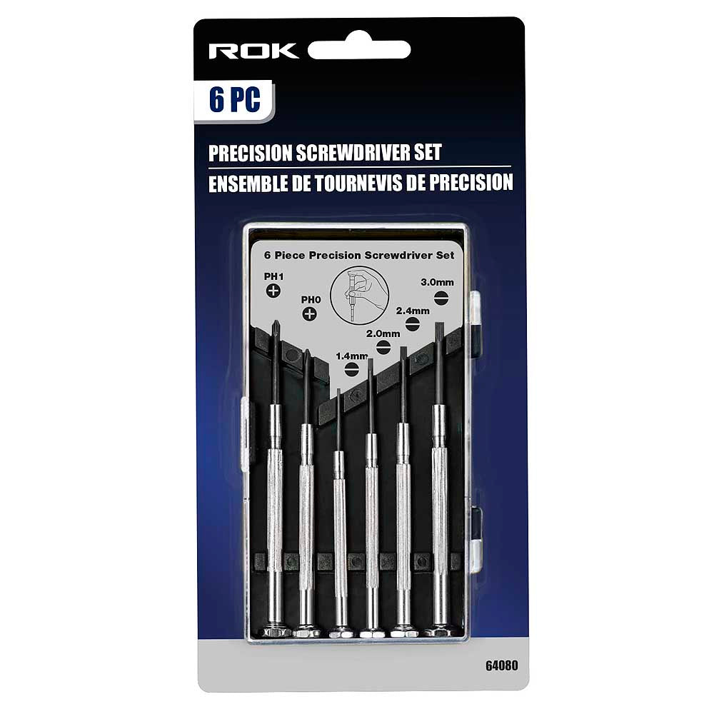ROK 6pc Precision Screwdriver Set