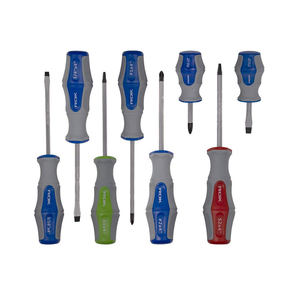 ROK 64084 8-Piece Screwdriver Set