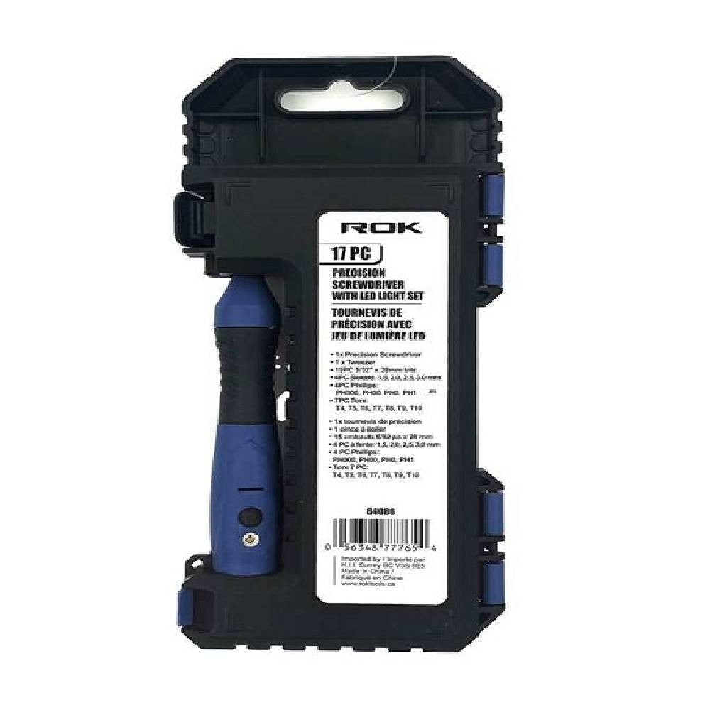 ROK 17pc Precision Screwdriver Set