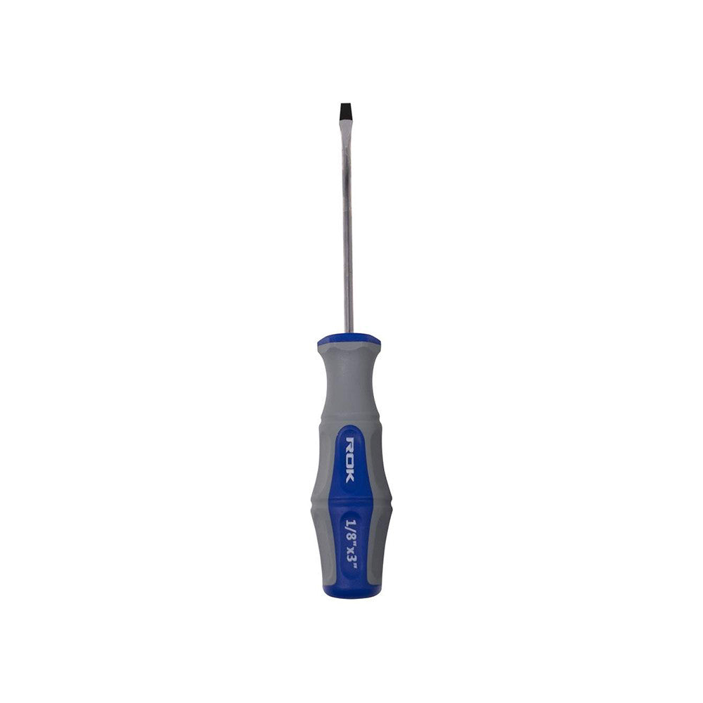 ROK 64102 1/8 Inch x 3 Inch Slotted Screwdriver