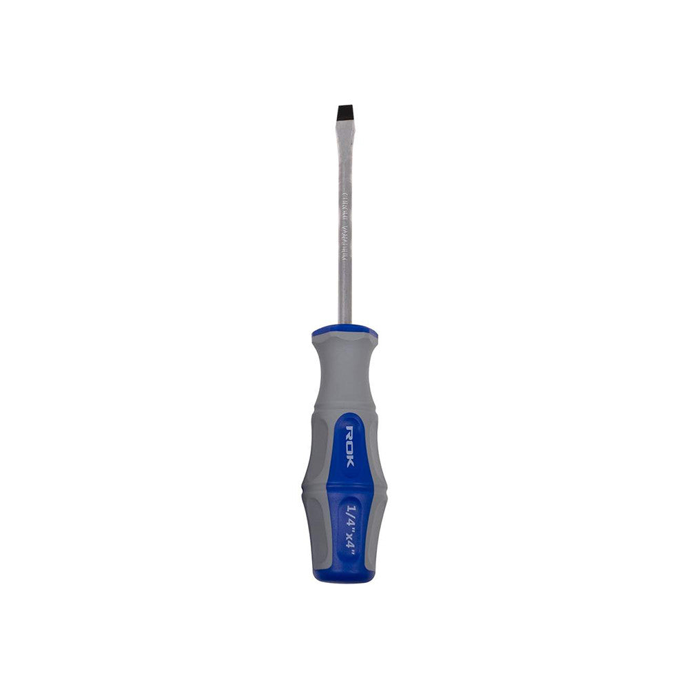 ROK 64108 1/4 Inch x 4 Inch Slotted Screwdriver