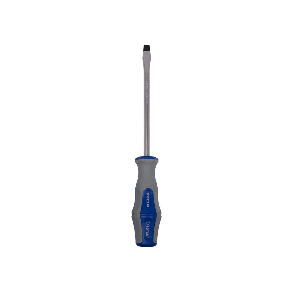 ROK 64112 5/16 Inch x 6 Inch Slotted Screwdriver
