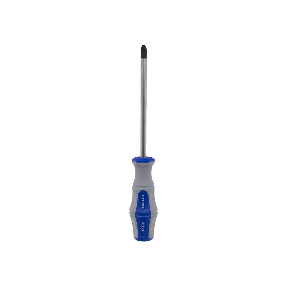 ROK 64132 #3 x 6 Inch Phillips Screwdriver