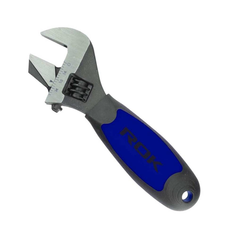 ROK 66155 2-In-1 Dual Function Stubby Wrench