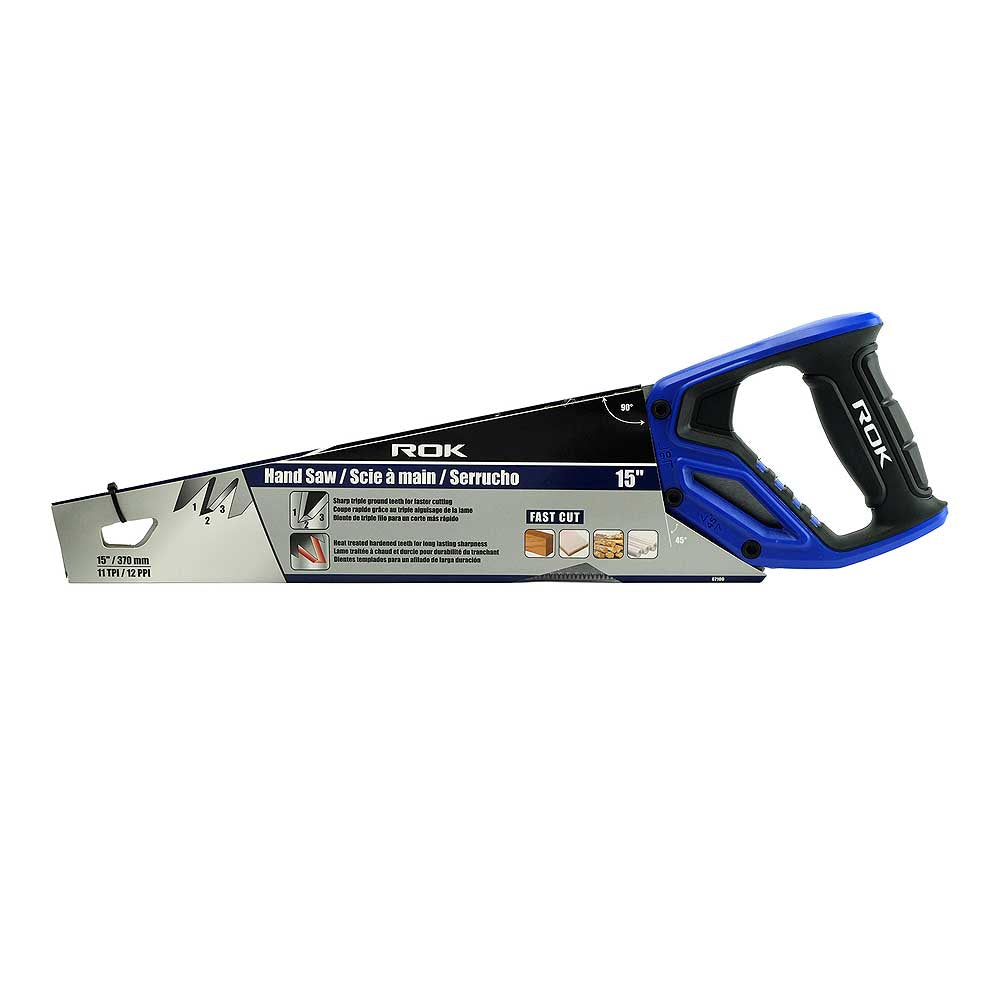 ROK 15in 11 TPI Hand Saw