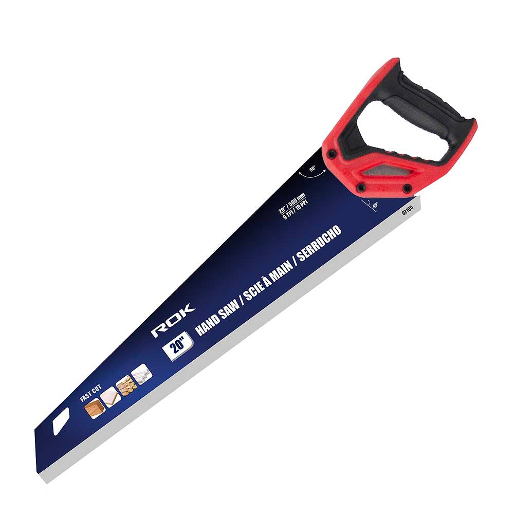ROK 20in 9 TPI Hand Saw