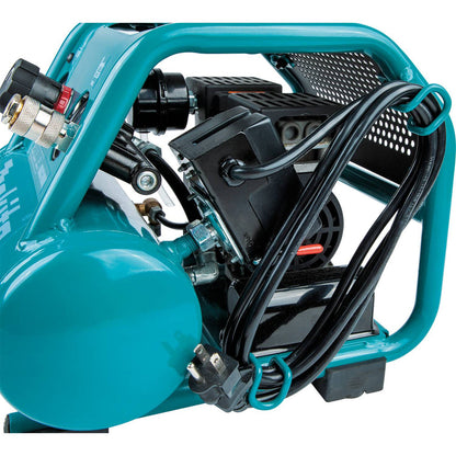 Makita MAC100Q 2.8 Amp 1/2 HP 1 Gallon Quiet Air Compressor showing different angle