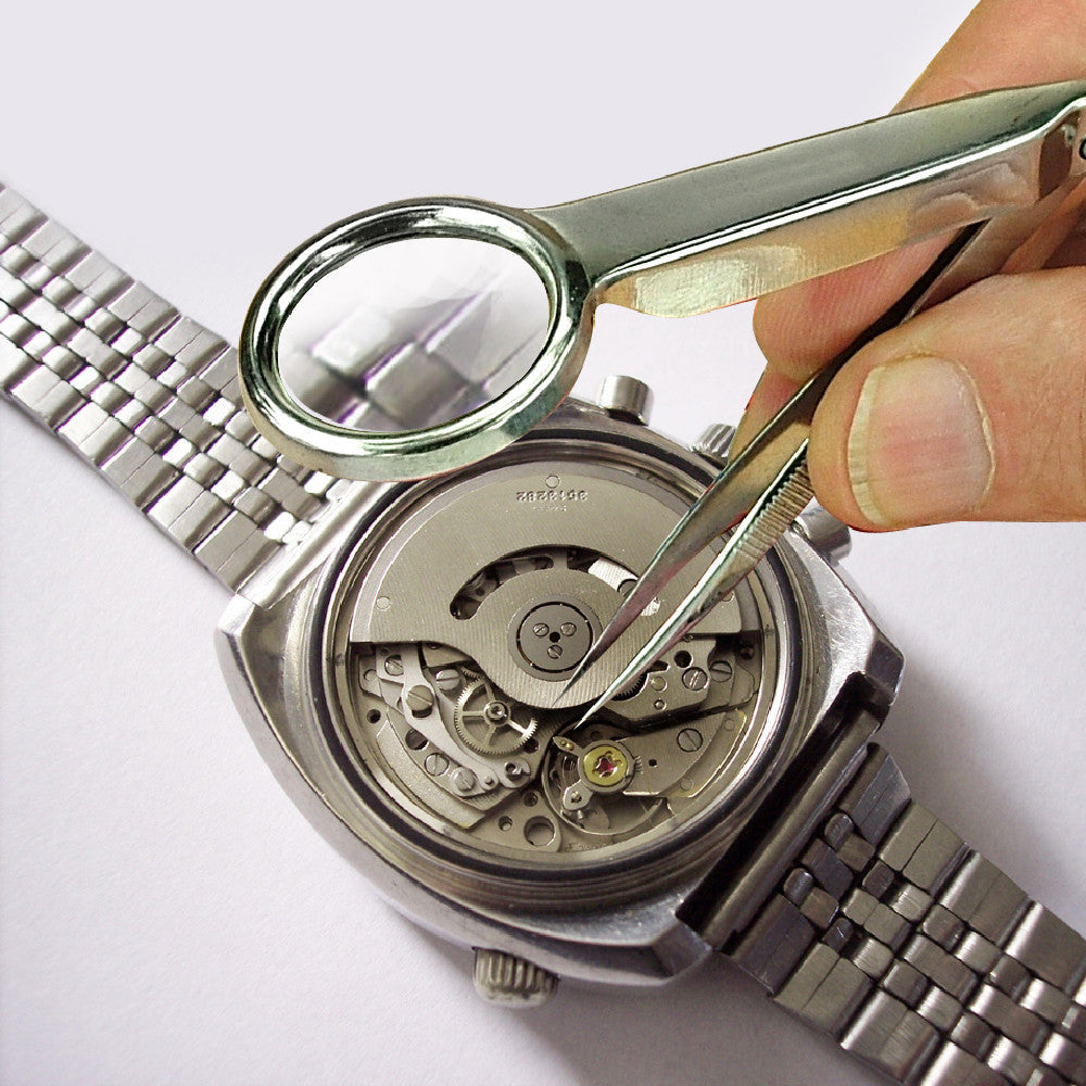 ROK 3.5in Tweezers with Magnifier