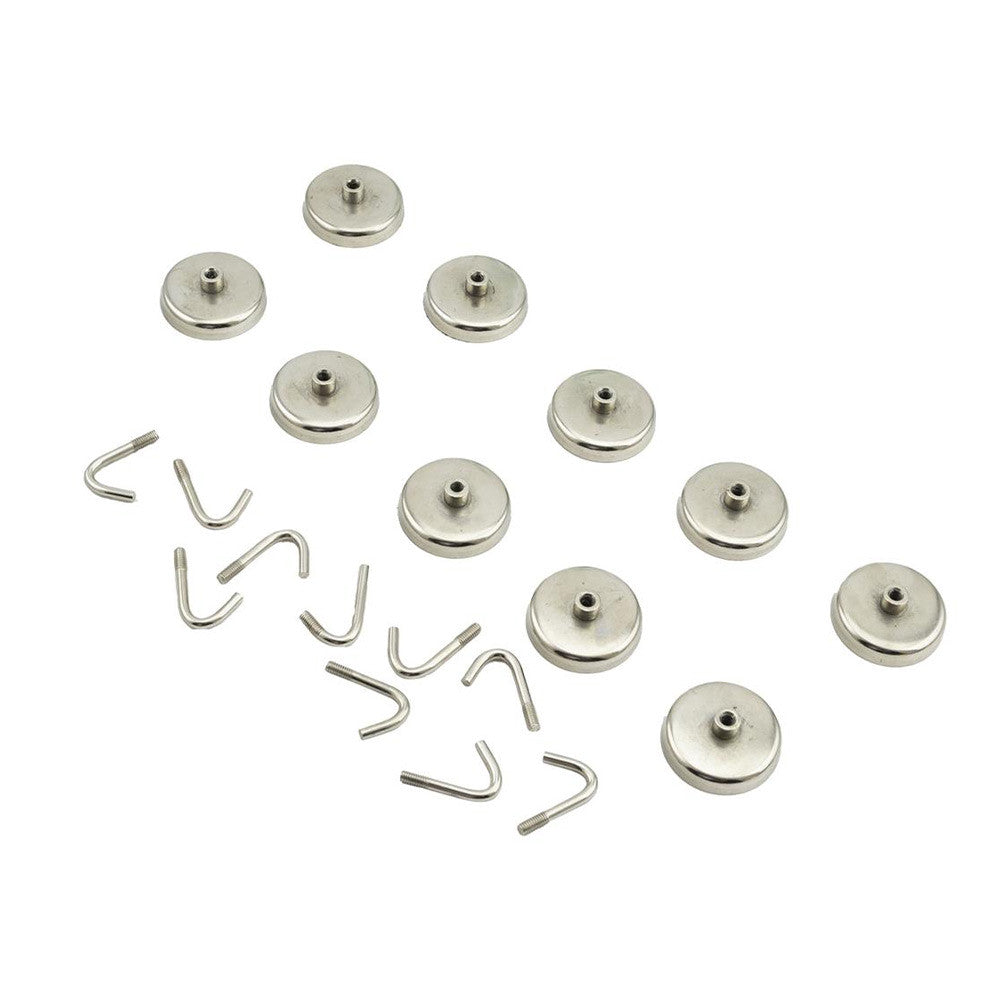 ROK 1.5 Inch Magnetic Hooks 10pk