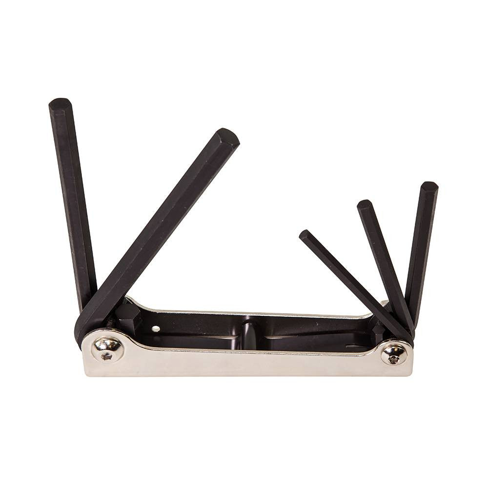 Klein Tools 70579 5-Key SAE Folding Hex Key Set