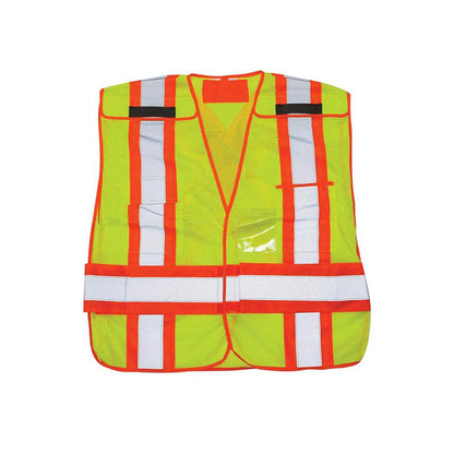 Summit Tools 70320 High Visibility Safety Vest - Lime