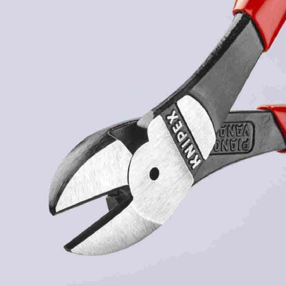 Knipex 7401250SBA 10 inch High Leverage Diagonal Cutter showing open jaws