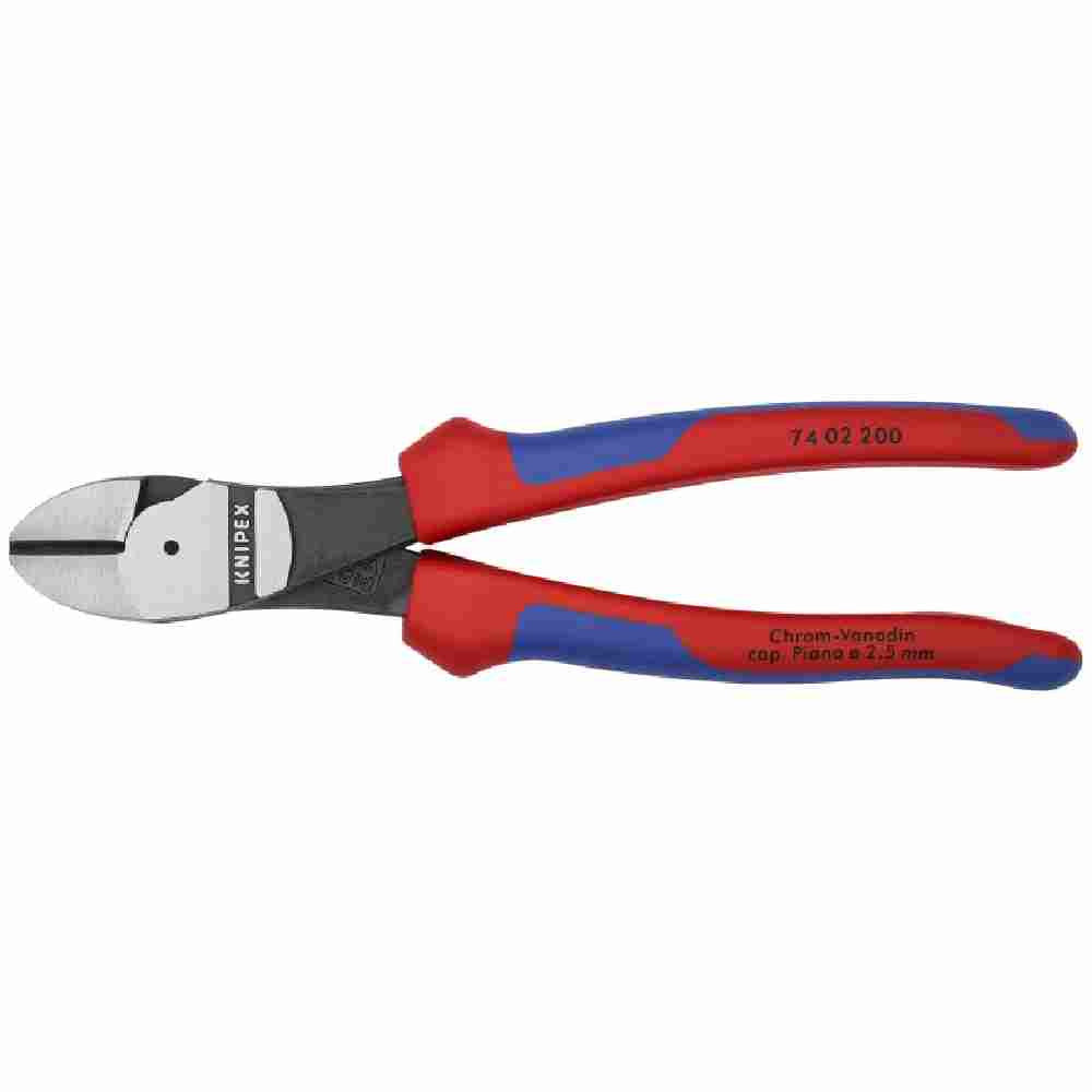 Knipex 7402200SBA 8 inch Comfort High Leverage Diagonal Cutter