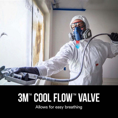 3M P95 Half Facepiece Premium Silicone Spray Paint Respirator Kit - Small
