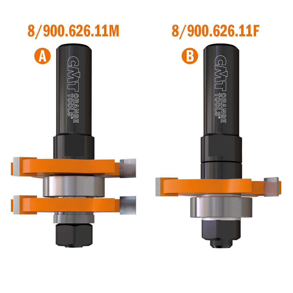 CMT Tongue & Groove Router Bit - 1/2in Shank