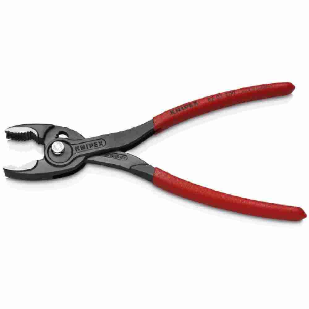 Knipex 8201200SBA 8 inch Twin Grip pliers showing with open jaws