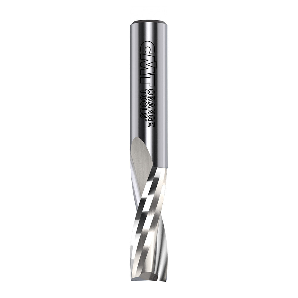 CMT 1/4in Solid Carbide Upcut Spiral Router Bit - 1/4in Shank