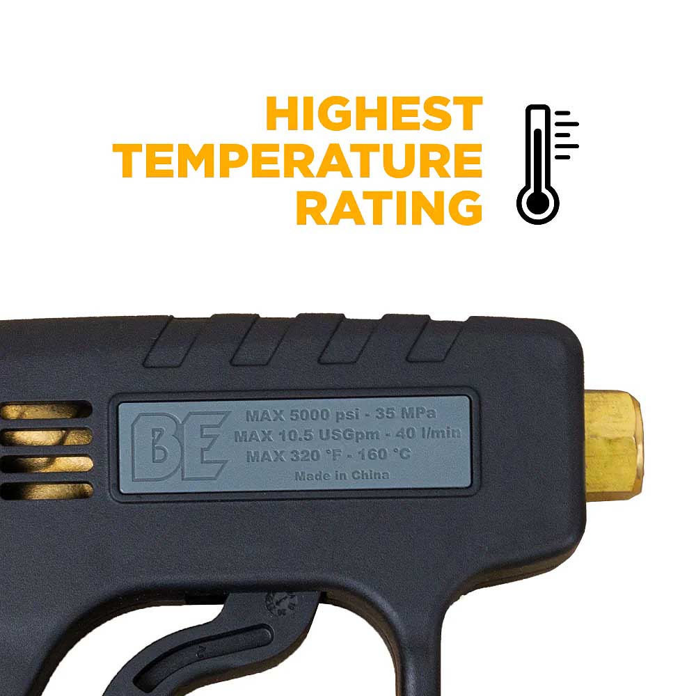 BE 36in Spray Gun and Wand Assembly with Quick-Connect Couplers