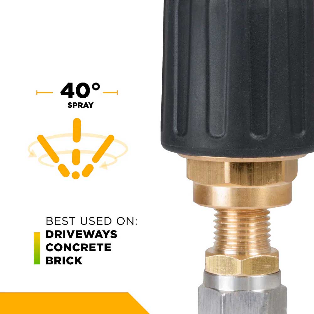BE #4.5 5000 PSI Rotary Pressure Washer Nozzle