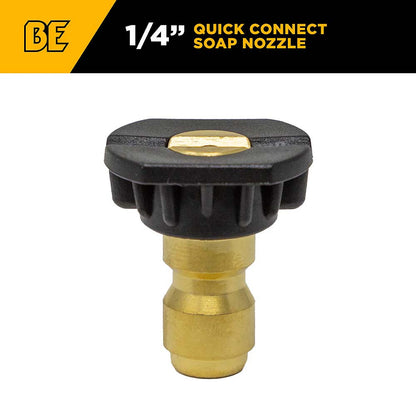 BE Soap 040 Brass Quick Connect Pressure Washer Nozzle Spray Tip