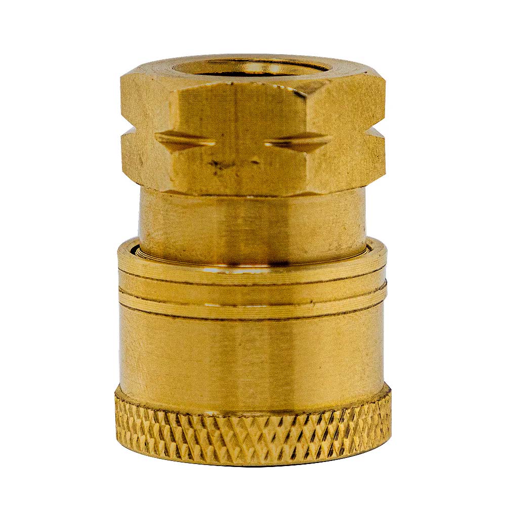 BE 1/4in FNPT Brass Quick Connect Coupler