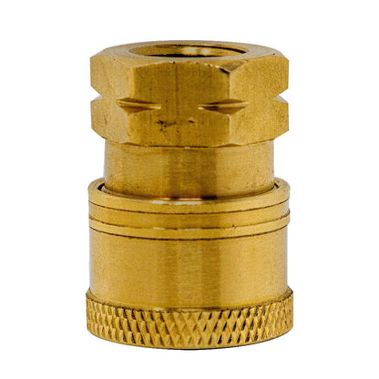 BE 1/4in FNPT Brass Quick Connect Coupler