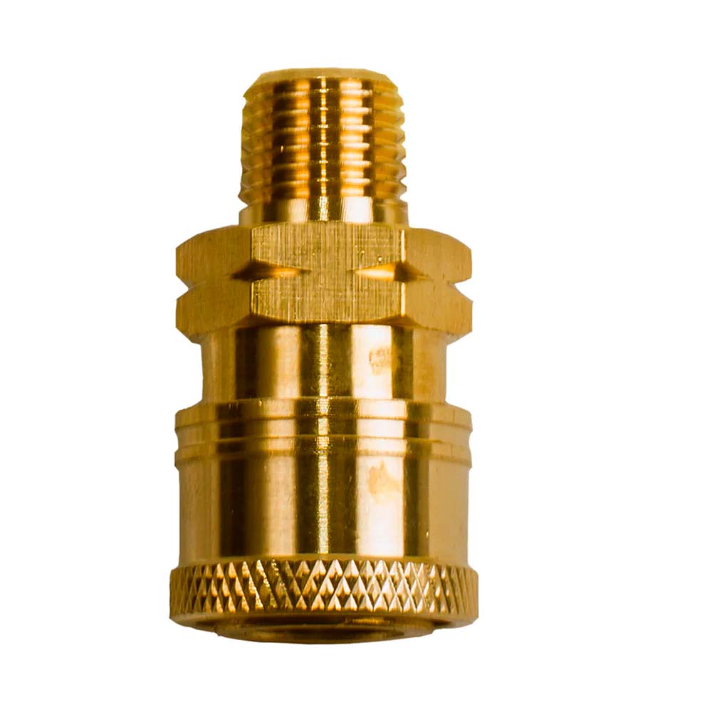 BE 1/4in MNPT Brass Quick Connect Coupler