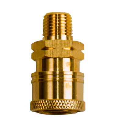 BE 1/4in MNPT Brass Quick Connect Coupler