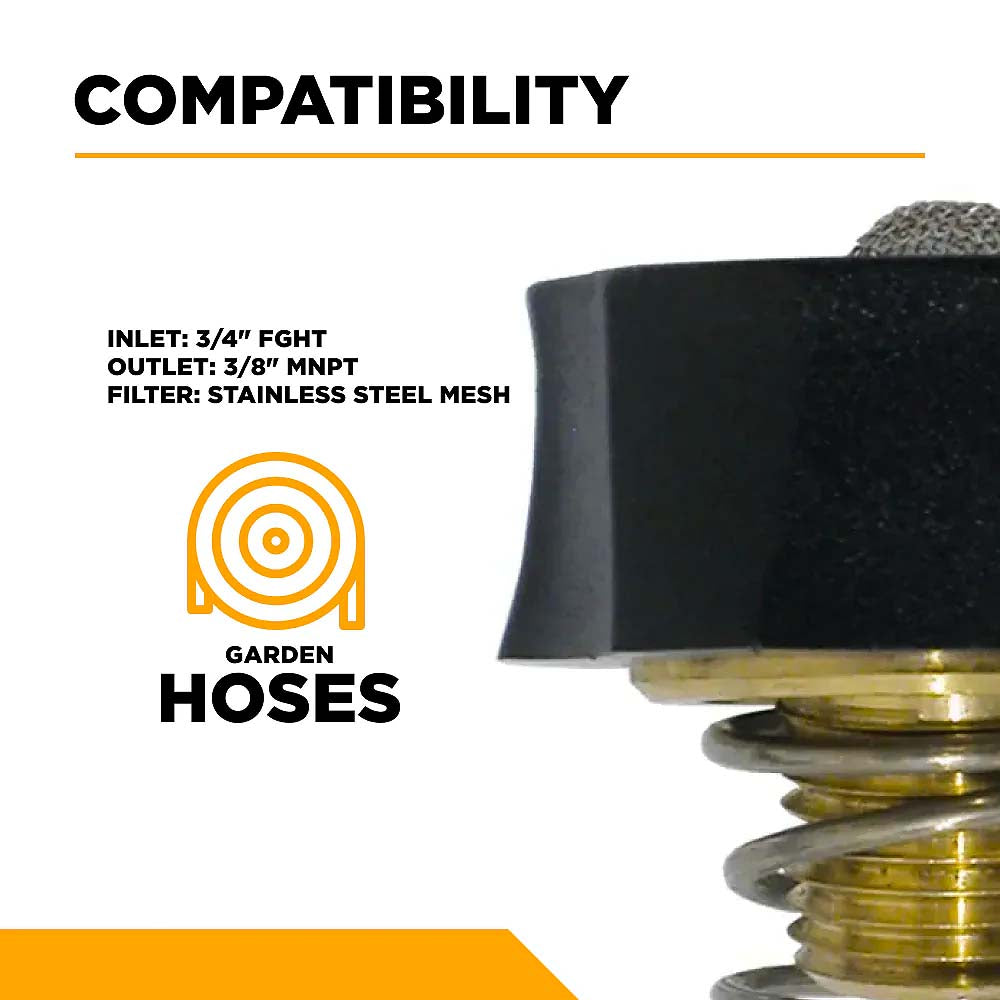 BE EZ-Grip Adapter Garden Hose Hex