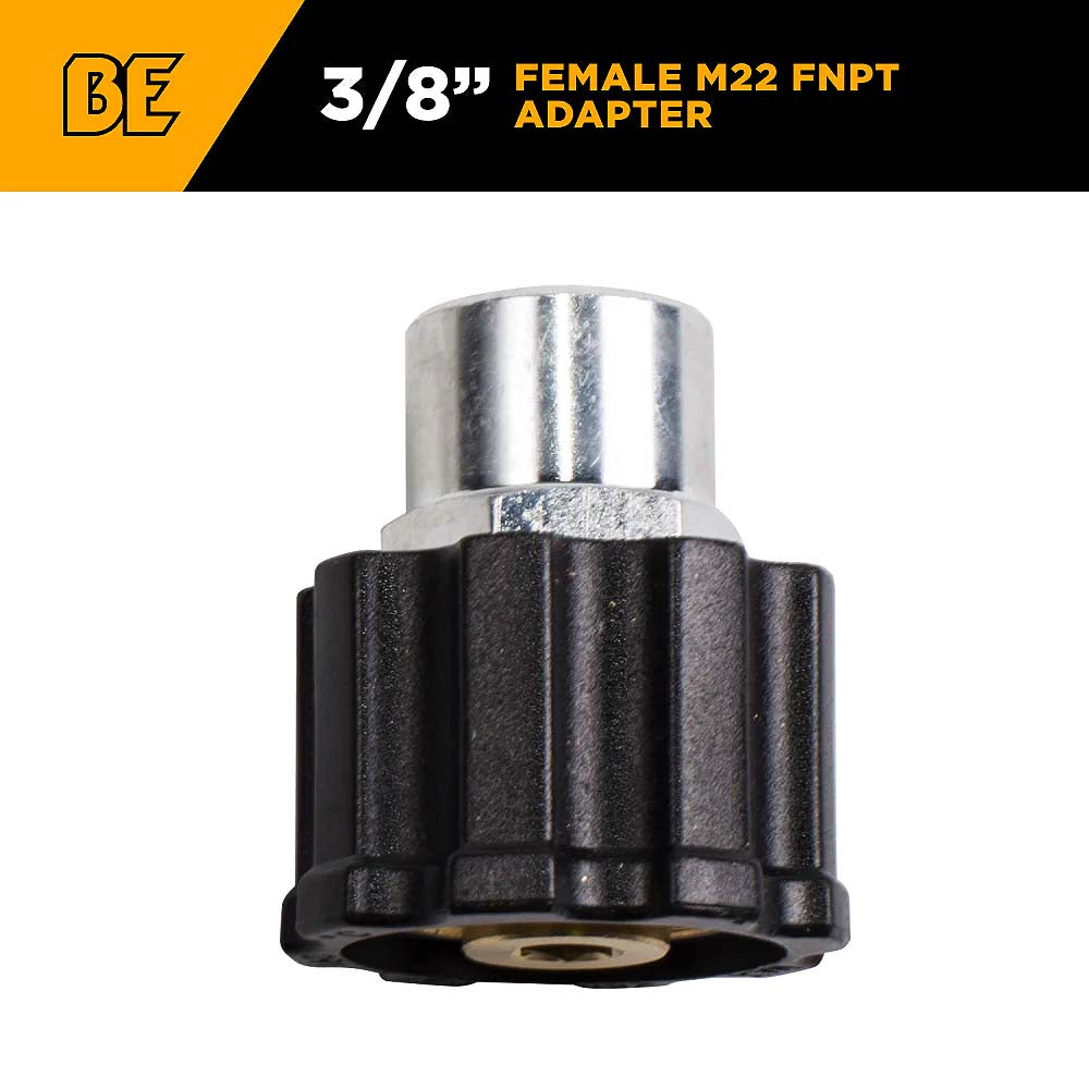 BE M22 Female 3/8in FNPT Fitting