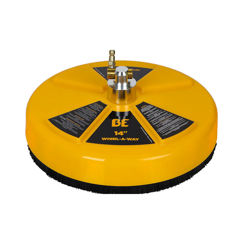 BE 14in Whirl-A-Way Surface Cleaner Pressure Washer Attachment