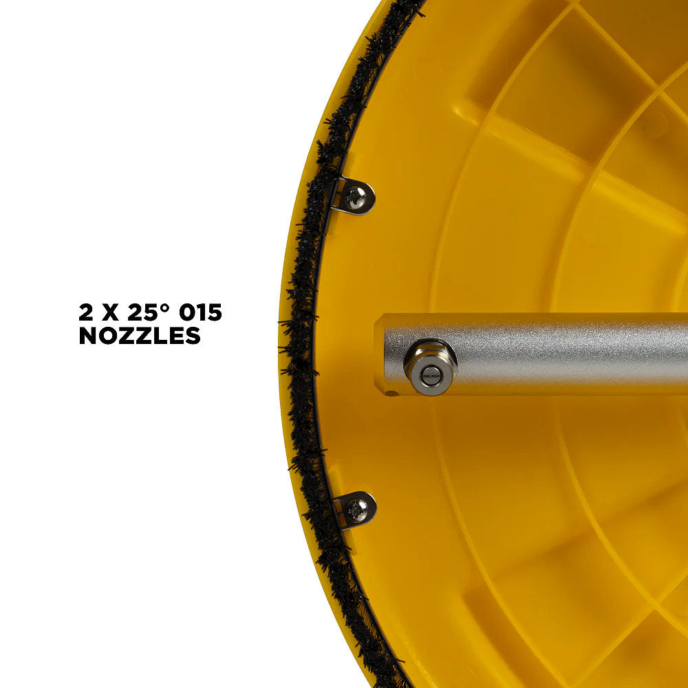 BE 14in Whirl-A-Way Surface Cleaner Pressure Washer Attachment