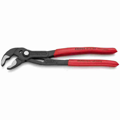 Knipex 8701250SBA 10 inch Cobra Water Pump Plier showing with open jaws