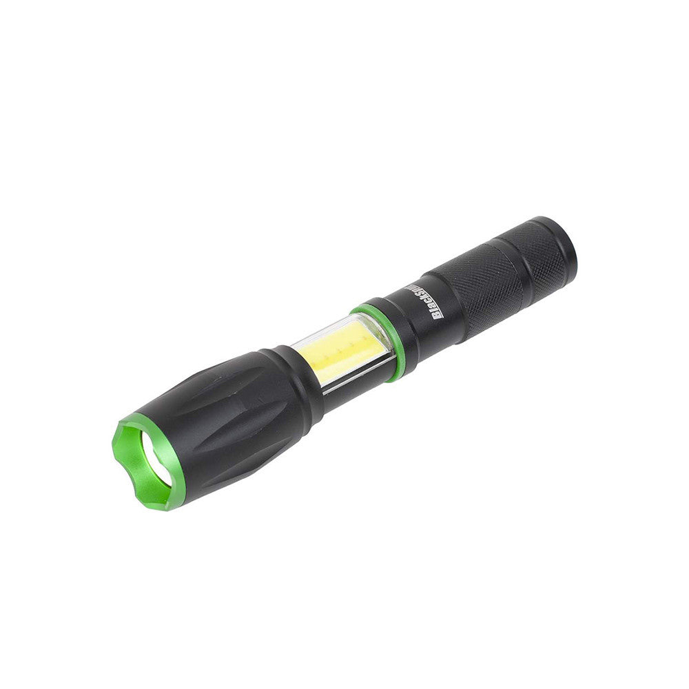 BlackSpur 6-Mode Tactical COB LED Flashlight with Work Light
