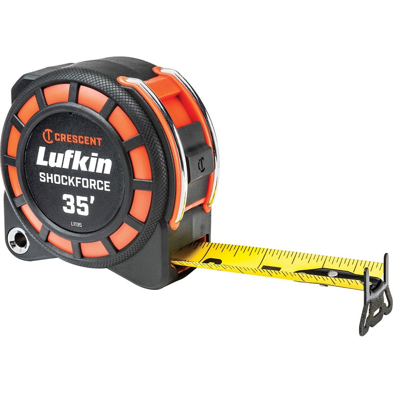 Lufkin 1-3/16in x 35' Shockforce Dual Sided Tape Measure