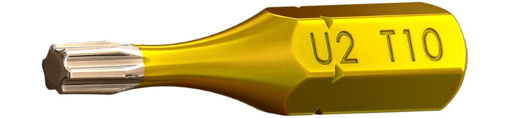 U2 Fasteners T10 2in U-Driver Bits - 2pk