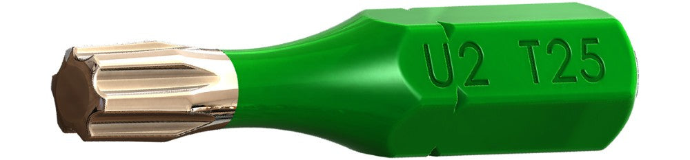 U2 Fasteners T25 2in U-Driver Bits - 2pk