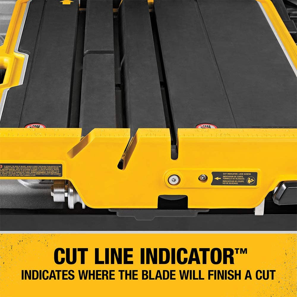 DeWalt D36000S 10 Inch High-Capacity Wet Tile Saw with Stand
