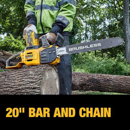 DeWalt DCCS677Z1 60V MAX 20 inch Brushless Chainsaw Kit