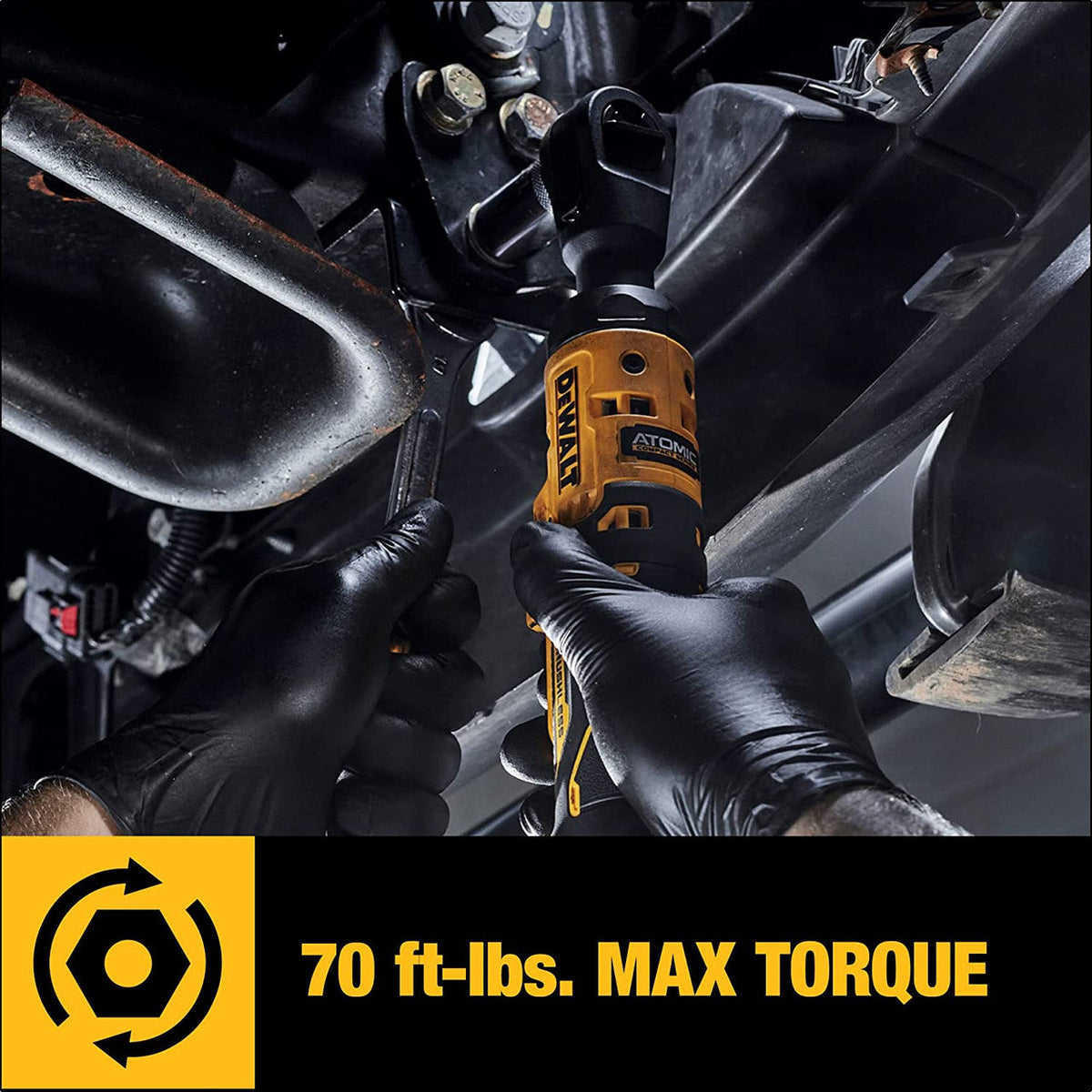 DeWalt DCF512B 20V MAX ATOMIC Brushless Cordless 1/2 Inch Ratchet (Tool Only)